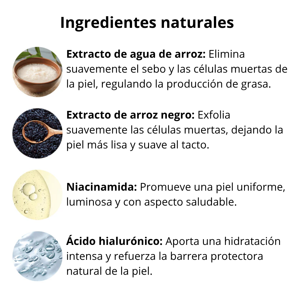 Nuaré. – Duo Glow de Arroz Fermentado